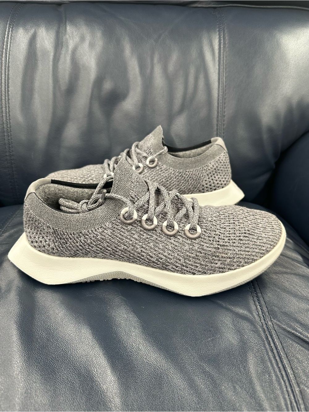 Allbirds Grey Knit wool Lightweight Sneakers size 10.5 women’s